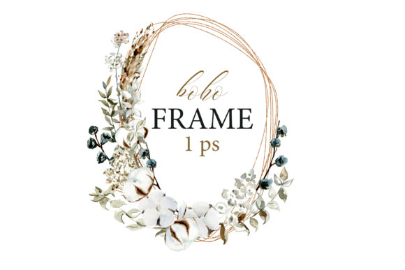 Download Boho Geometrical Frame Watercolor - Geometric Collection