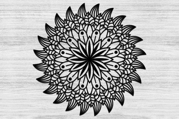 Download Mandala Laser Cut, Wall Art Mandala - Laser cut Collection