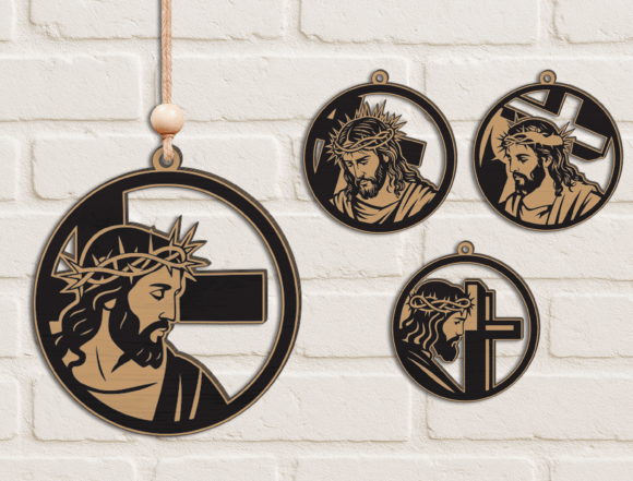 Download Jesus Crown of Thorns Christmas Ornament - Ornament Collection