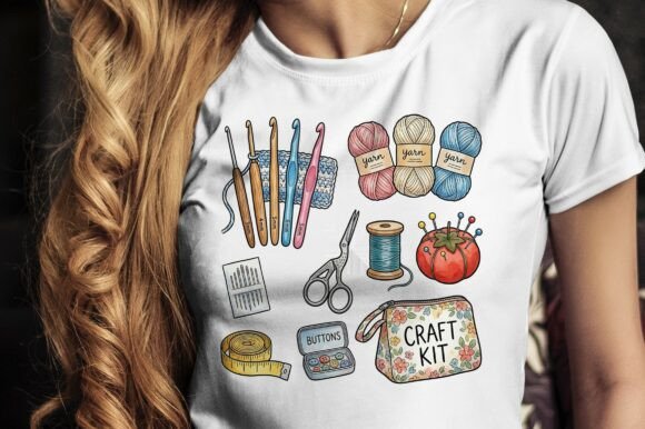 Download Craft Kit Items Arranged Creatively - Craft kit Collection
