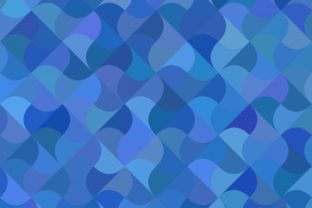 Download Blue Geometric Pattern - Geometric Collection