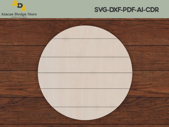 Download Round Shiplap Score SVG Glowforge Files - Round Collection