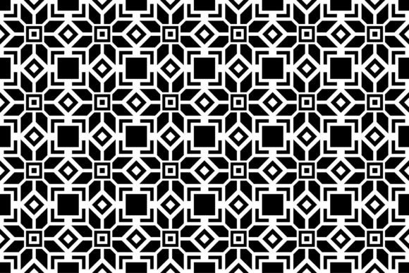 Download Black and White Geometric Pattern - Geometric Collection