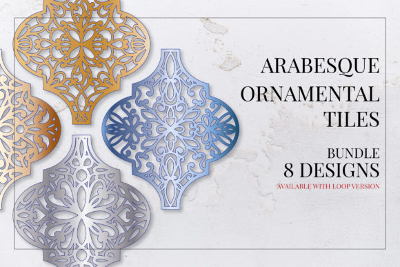 Download Arabesque Christmas Ornamental Tiles - Ornament Collection