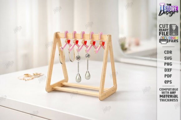 Download Mini Hanger Jewelry Display Laser Cut - Laser cut Collection