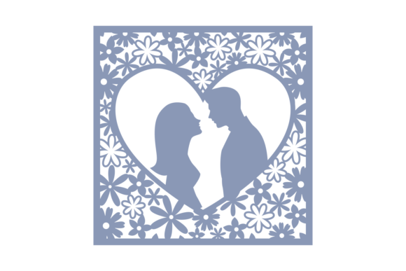 Download Couple Silhouette Mandala - Silhouette mandala Collection