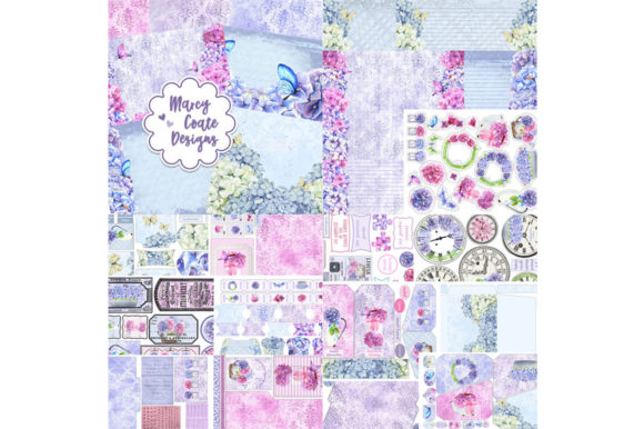 Download Hydrangeas Printable Journal &amp; Craft Kit - Craft kit Collection