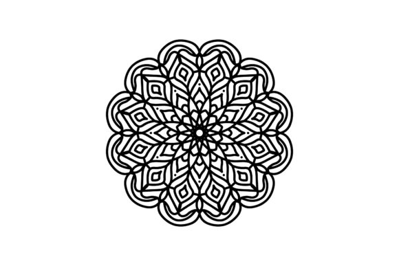 Download MANDALA Art Ornamental Round - Ornament Collection