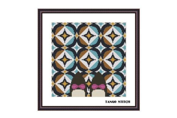 Download Floor Ornament Optical Illusion Stitch - Ornament Collection