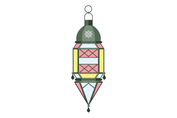 Download Decorative Lantern with Arabesque Ornament - Ornament Collection