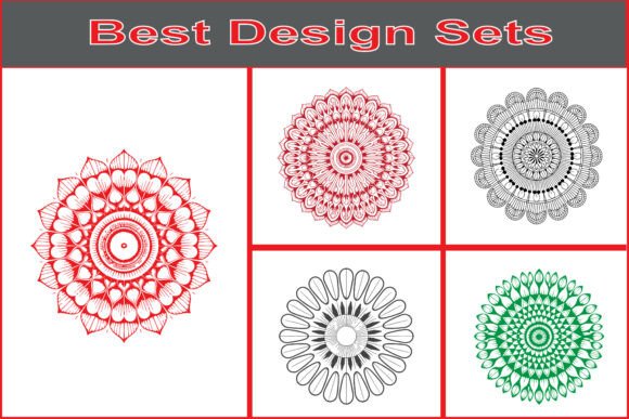 Download Decorative Round Mandala Art Bundle - Round Collection